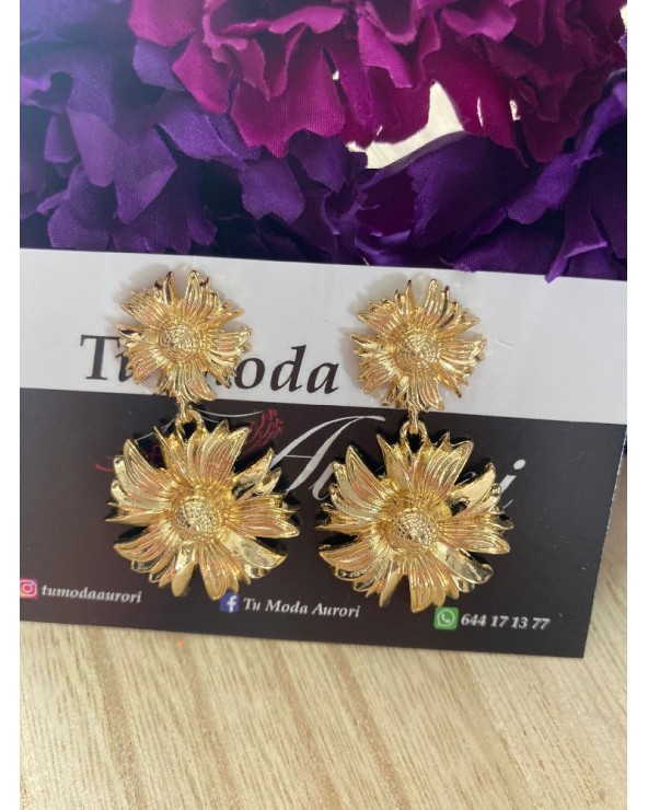 1037 Dorado Pendientes Azow