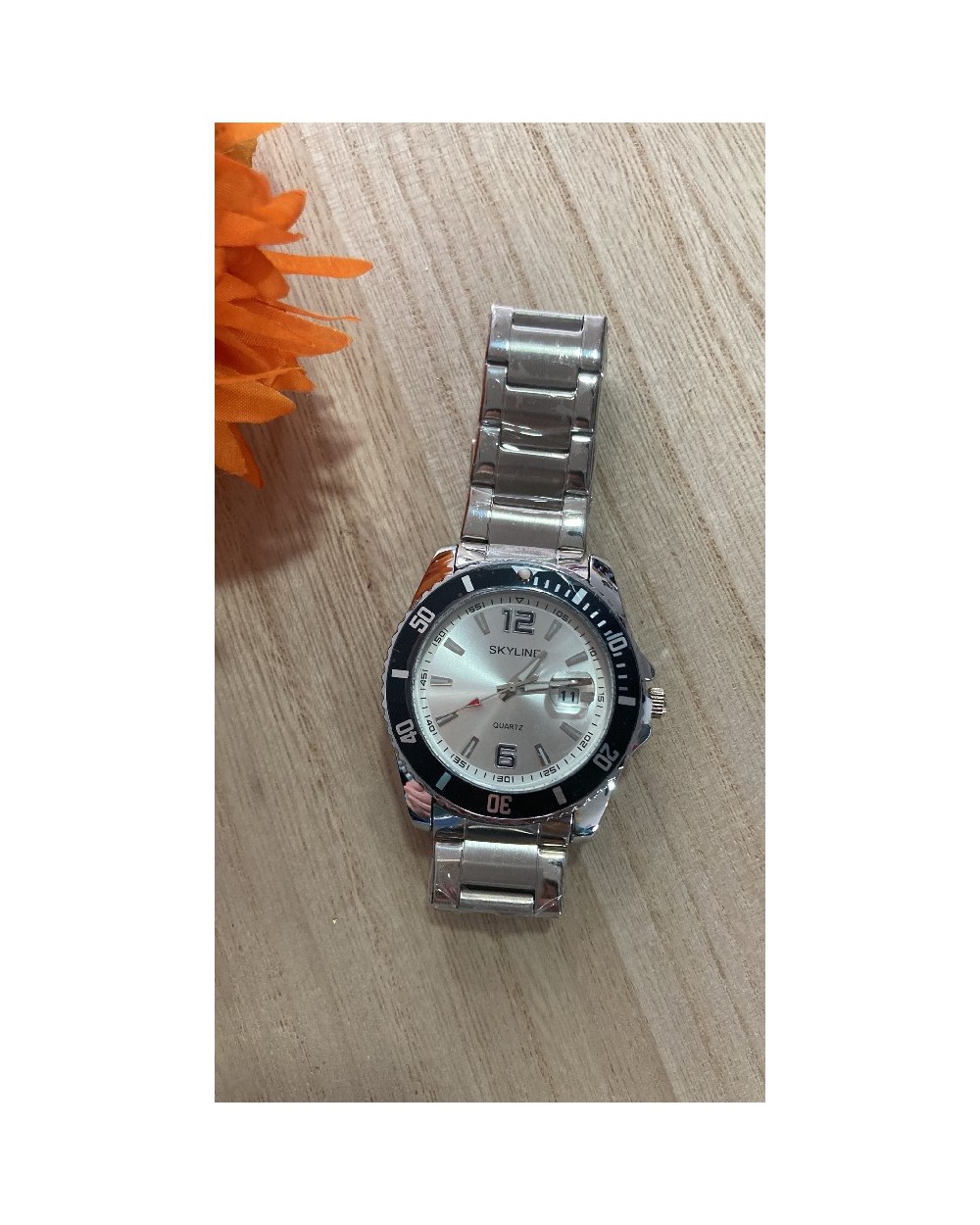 1095 Plata Reloj Skyline