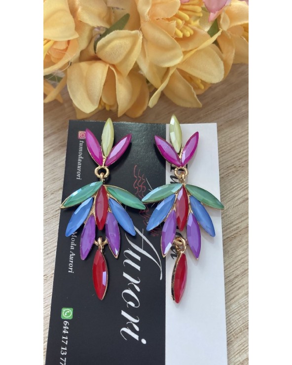 1192 Multicolor Pendientes AdictivA