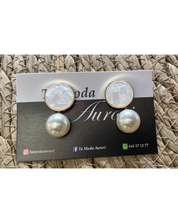 1288 Dorado Pendientes Paulo