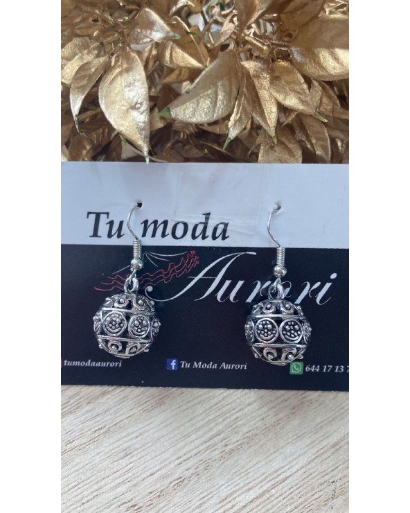 1493 Plata Pendientes Arabia