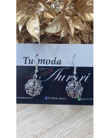 1493 Plata Pendientes Arabia