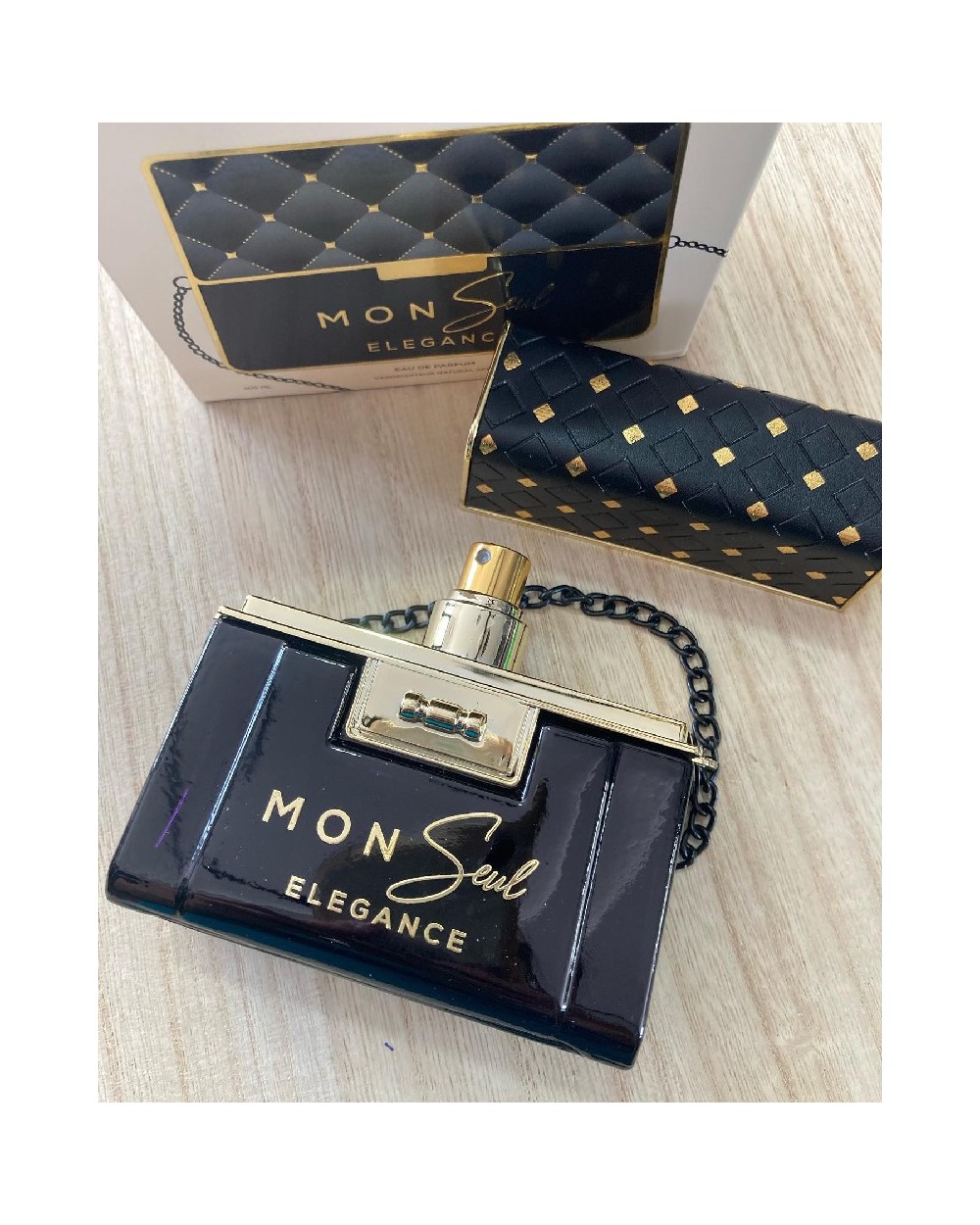 1655 Negro Perfume Bolso Elegance