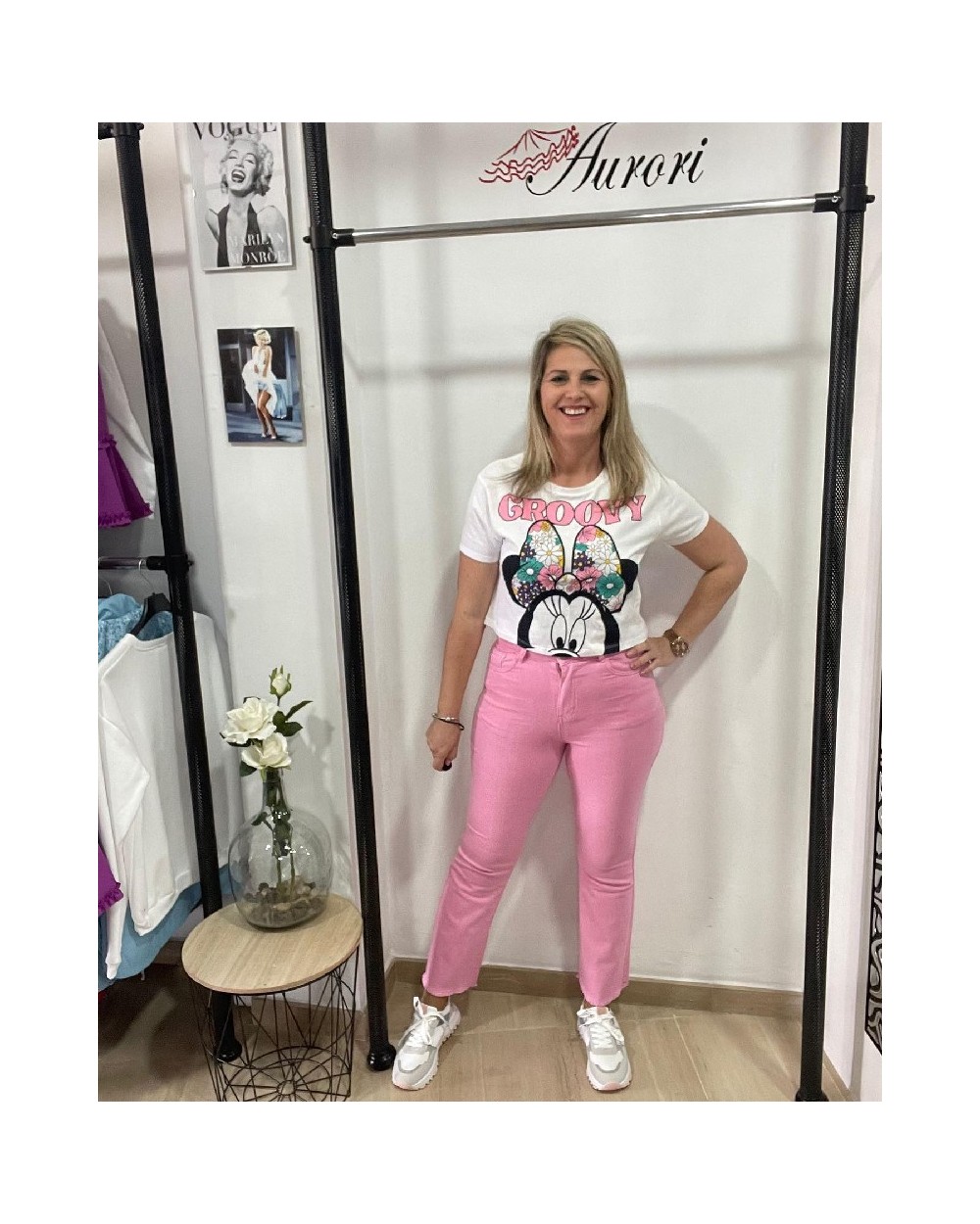 192 Rosa Pantalón Pink