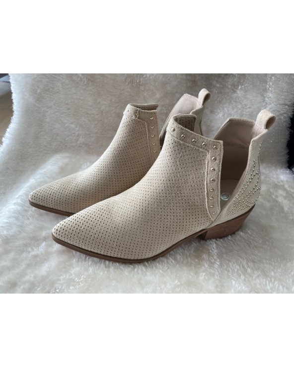 2097 Beige Botin Claudia