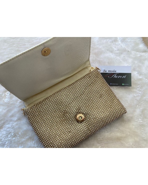 2299 Dorado Bolso Brillantes