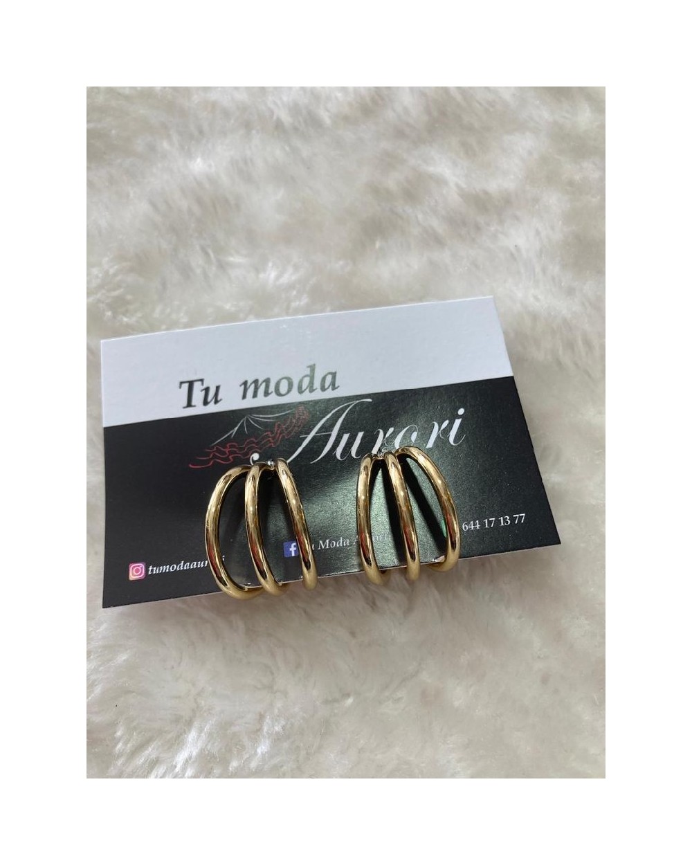 2637 Dorado Pendientes Thoas