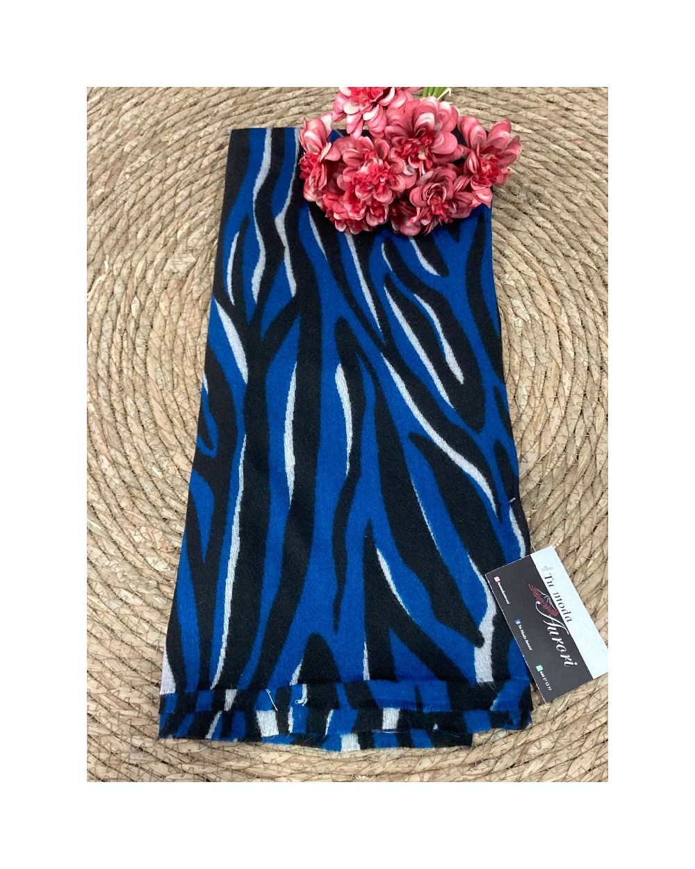 2697 Azul Pañuelo Printe