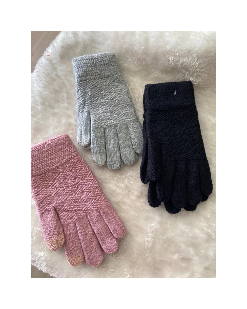 2883 Gris Guantes Carmen