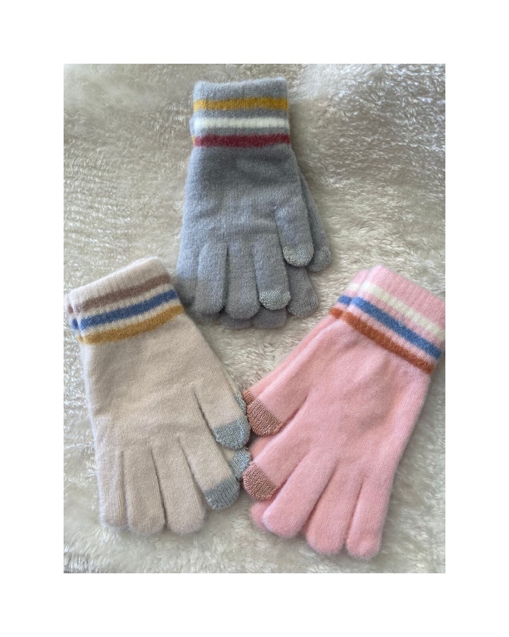 2900 Gris Guantes Poli