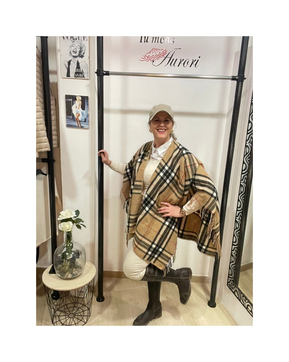 2984 Camel Poncho Ayamonte