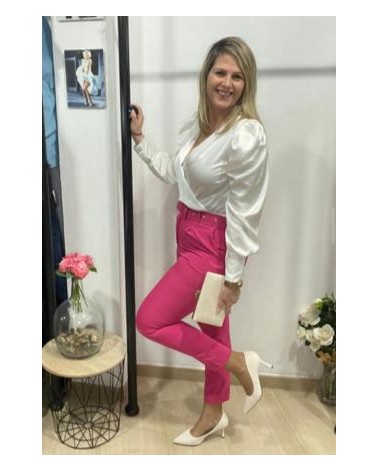 300 Rosa Pantalón Modelo Ana