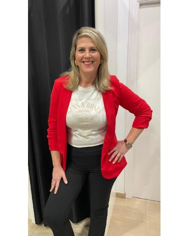 3058 Rojo Blazer Nuria