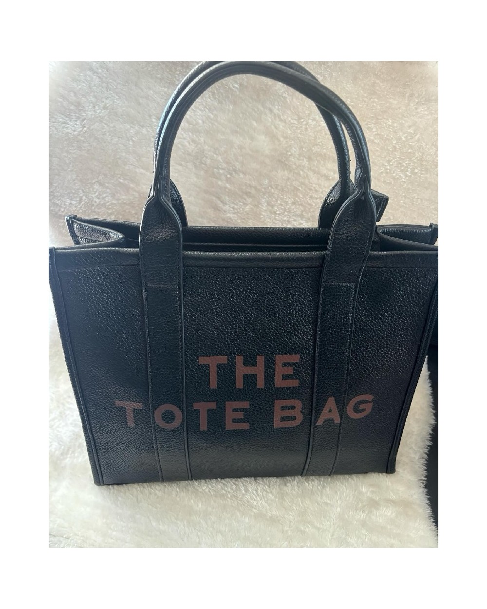 3080 Negro Bolso Tote Bag