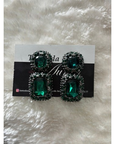 3129 Verde Pendientes Gaicha