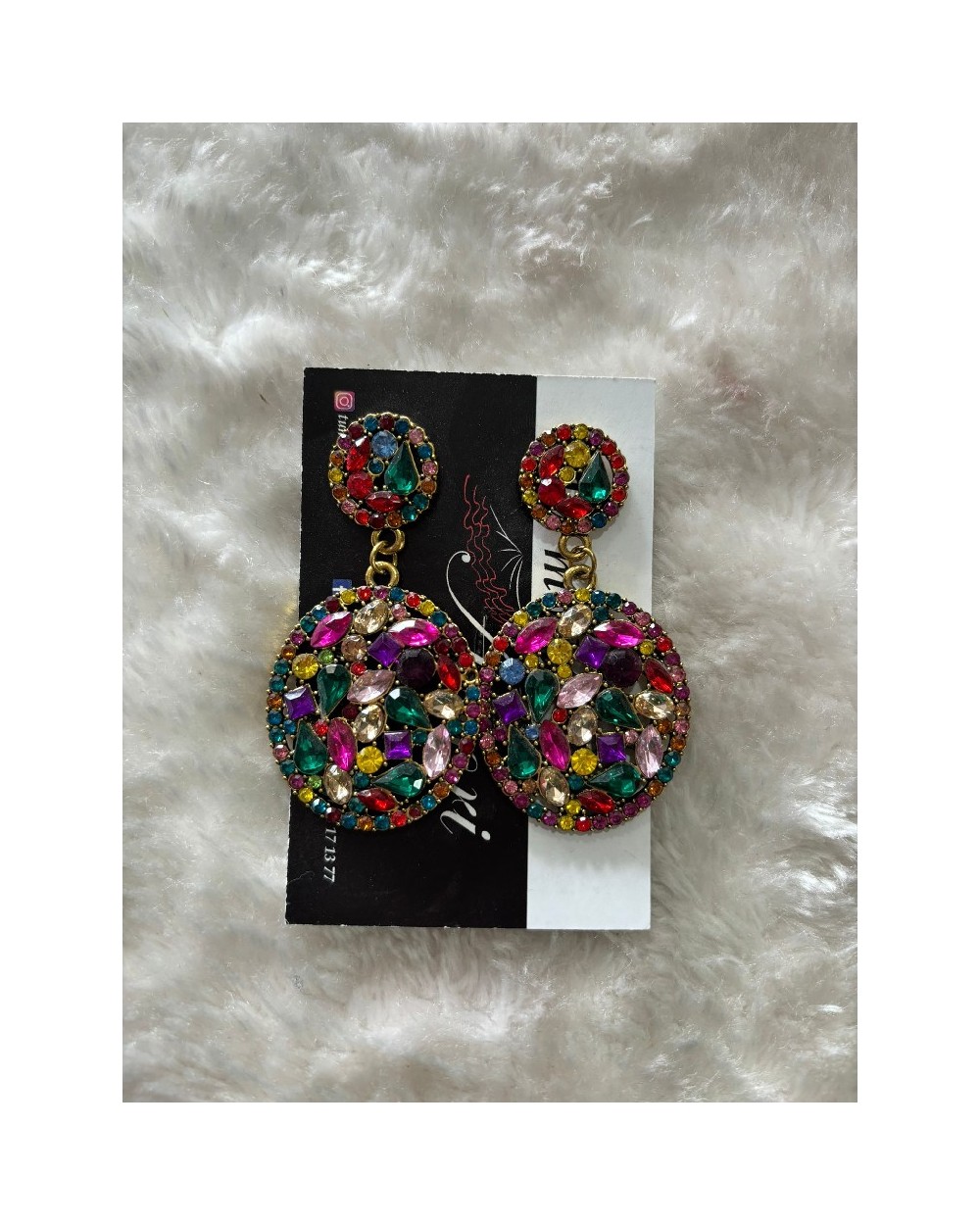 3142 Multicolor Pendientes Pedroche