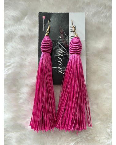 3163 R. Fucsia Pendientes Asia