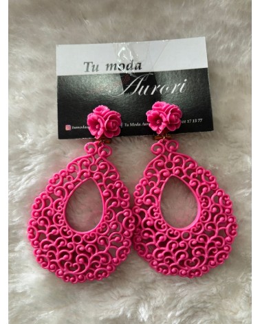 3164 R. Fucsia Pendientes Antartida