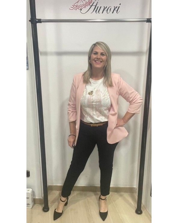 3299 Rosa Bebé Blazer Nuria