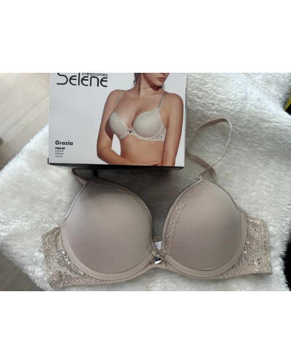 3344 Beige Sujetador Grazia