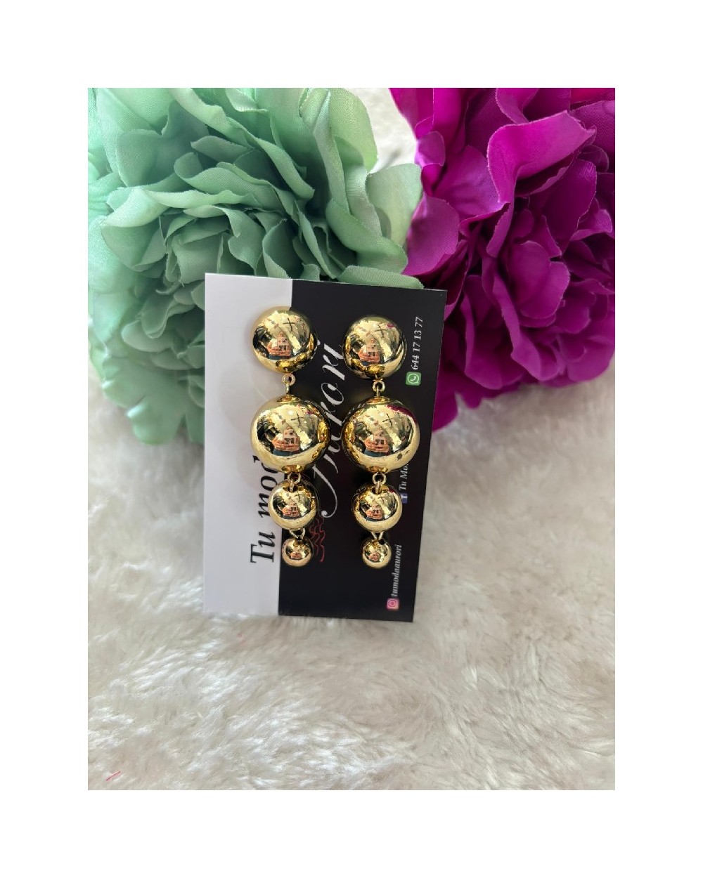 3364 Dorado Pendientes Ronda