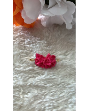 3716 R. Fucsia Broche Florecillas