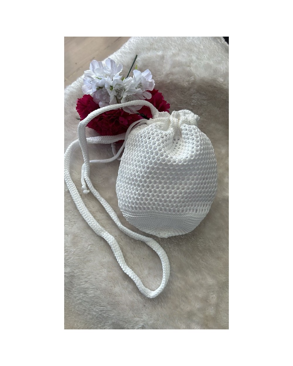 3814 Blanco Bolso Tricot