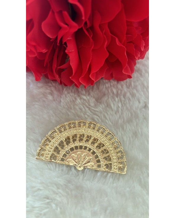 3837 Dorado Broche Abanicate