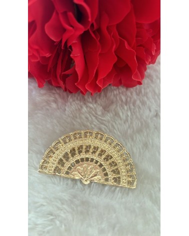 3837 Dorado Broche Abanicate