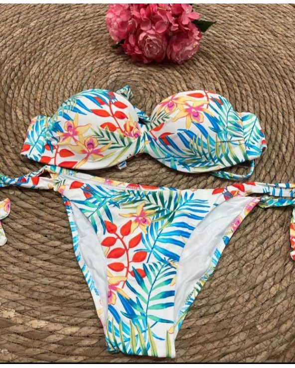 389 Blanco Bikini Tropical