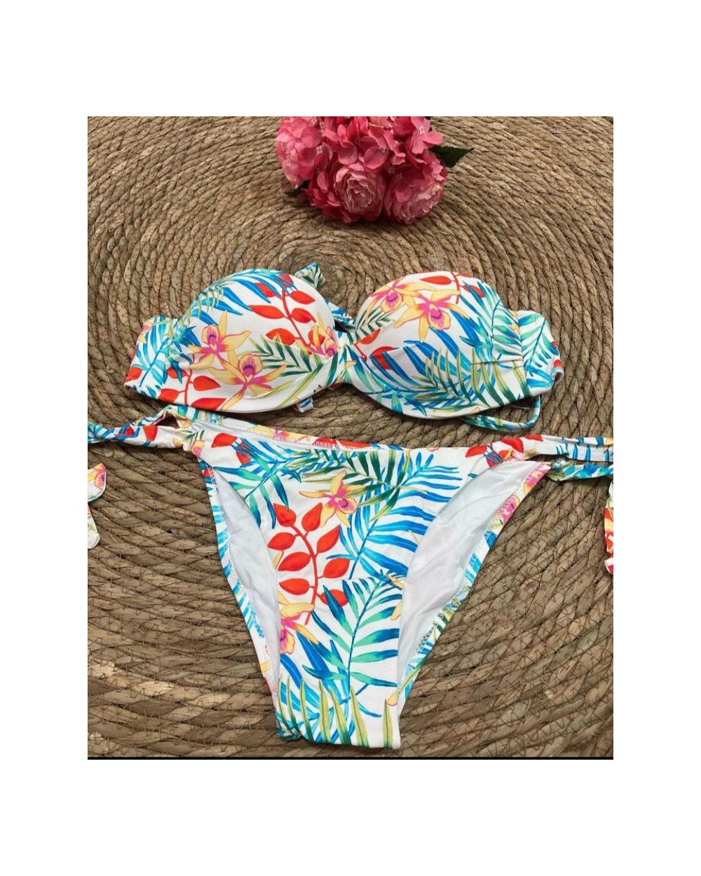 389 Blanco Bikini Tropical