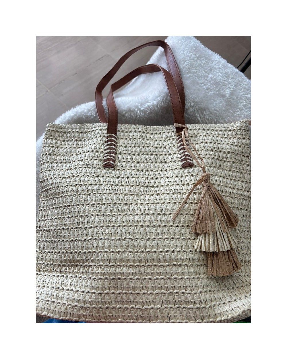 3948 Beige Bolso Bay