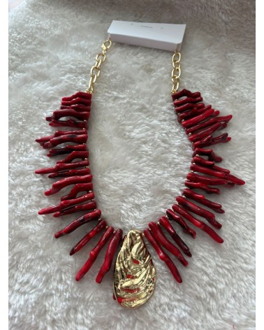 3957 Rojo Collar Carmela