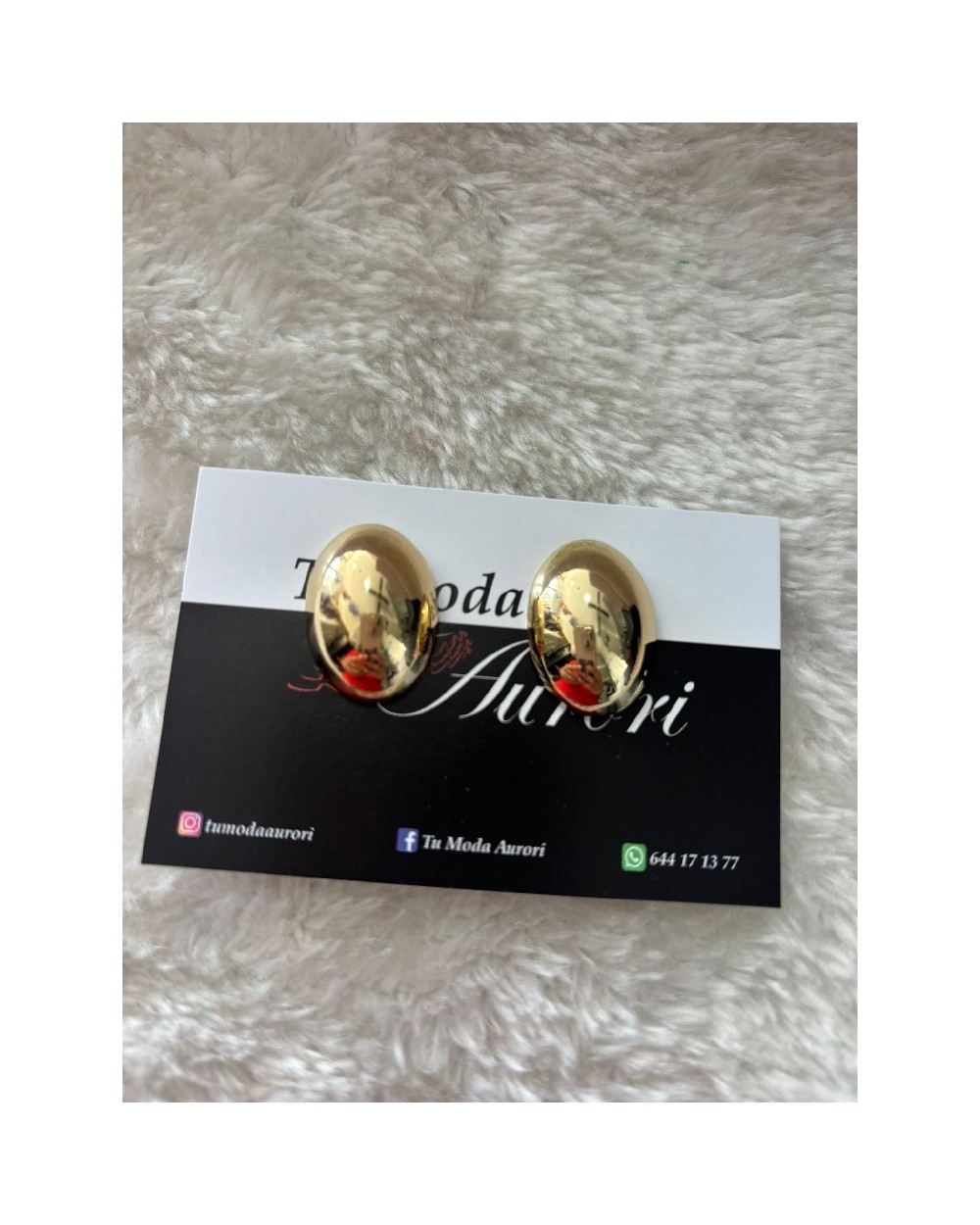 3974 Dorado Pendientes Mania