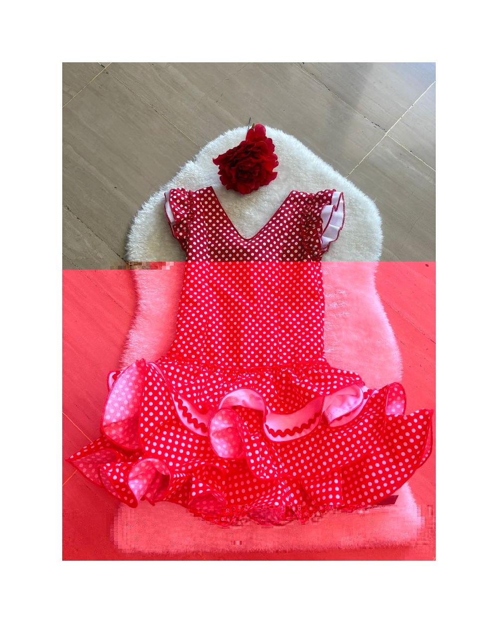 4035 Rojo Vestido Candela P