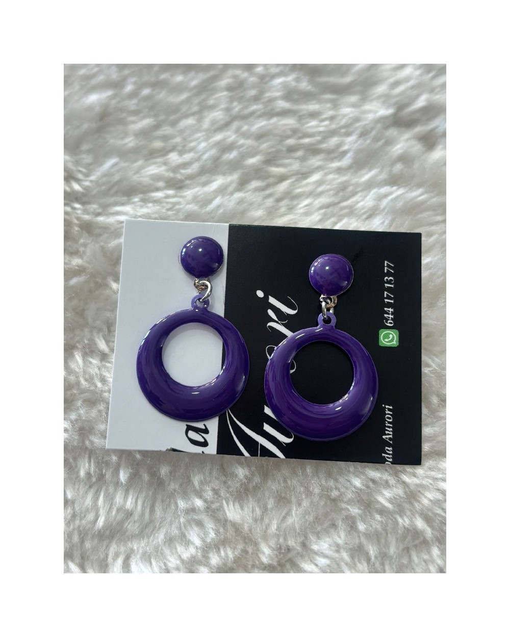 4042 Morado Pendientes Cantar