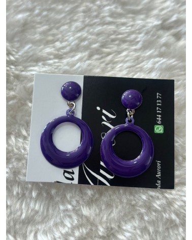 4042 Morado Pendientes Cantar