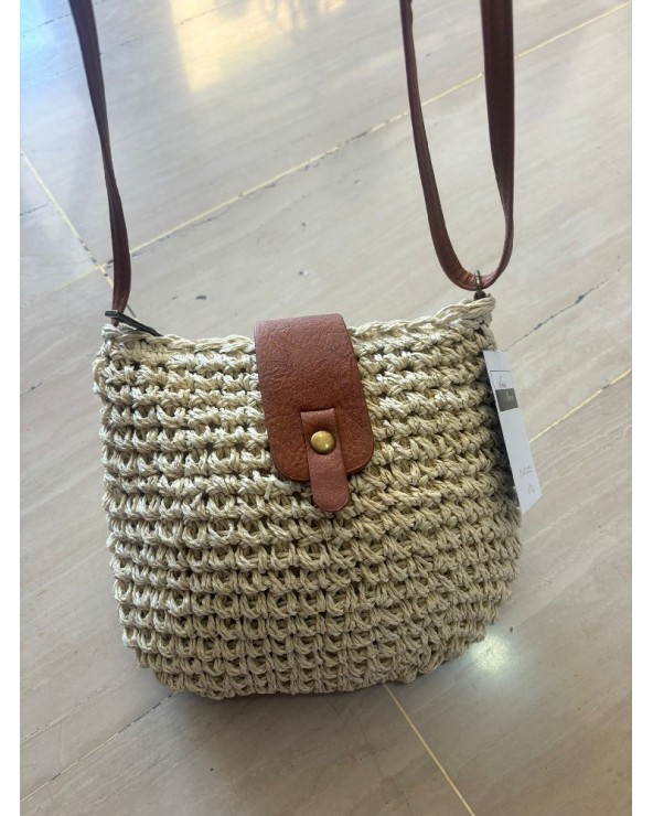 4046 Beige Bolso Cangrejo