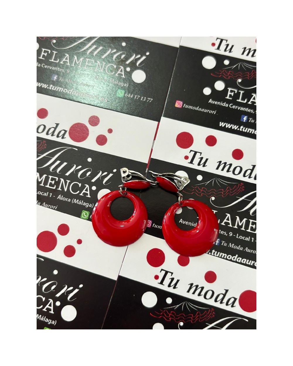 4105 Rojo Pendiente Pellisco p