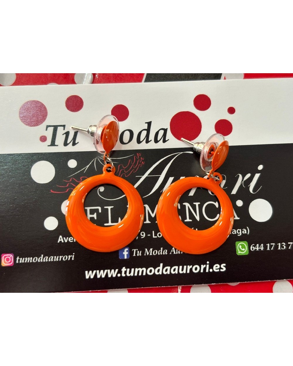 4120 Naranja Pendientes Cantar