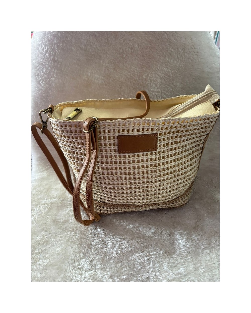 4162 Beige Bolso Miarma