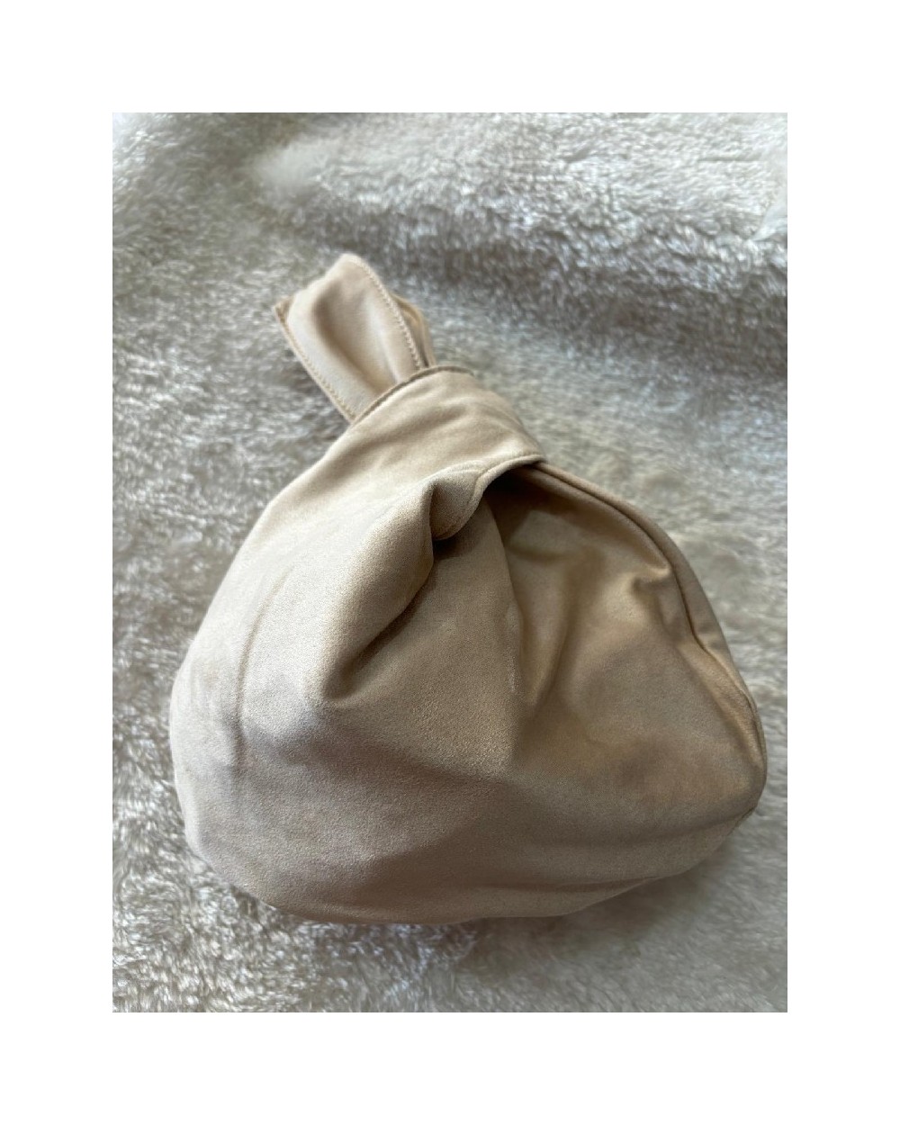 4215 Beige Bolso Asimetria