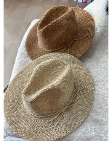 4219 Beige Sombrero Mimbre