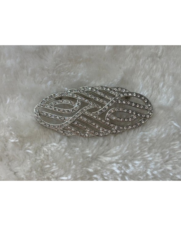 4256 Plata Broche Brilloso