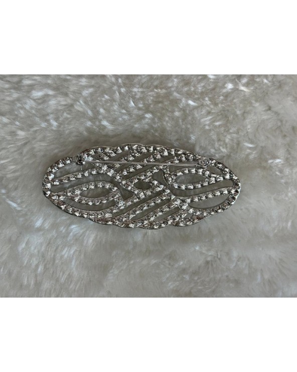 4257 Plata Broche Brilloso