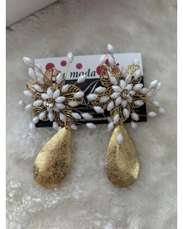 4264 Dorado Pendientes Jazmin