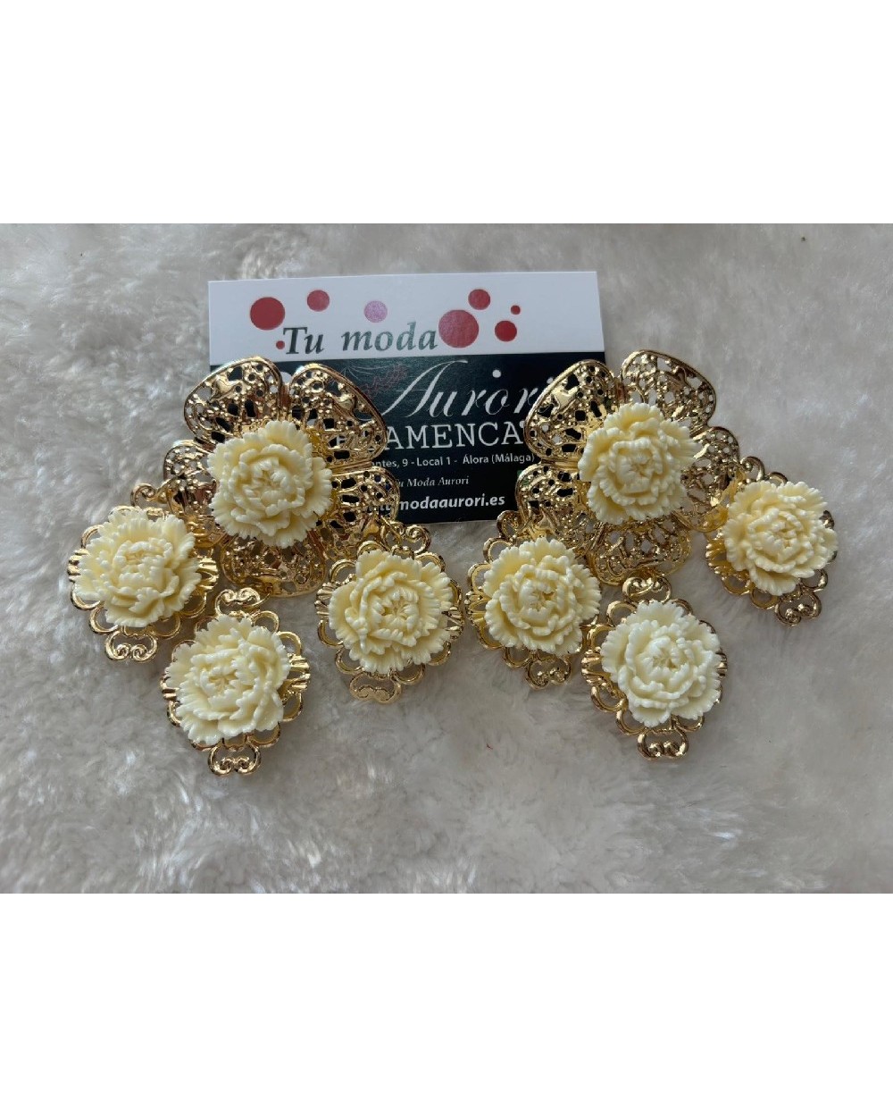 4265 Beige Pendientes Valorar