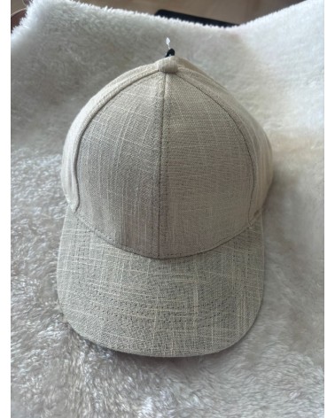 4423 Beige Gorra Lino