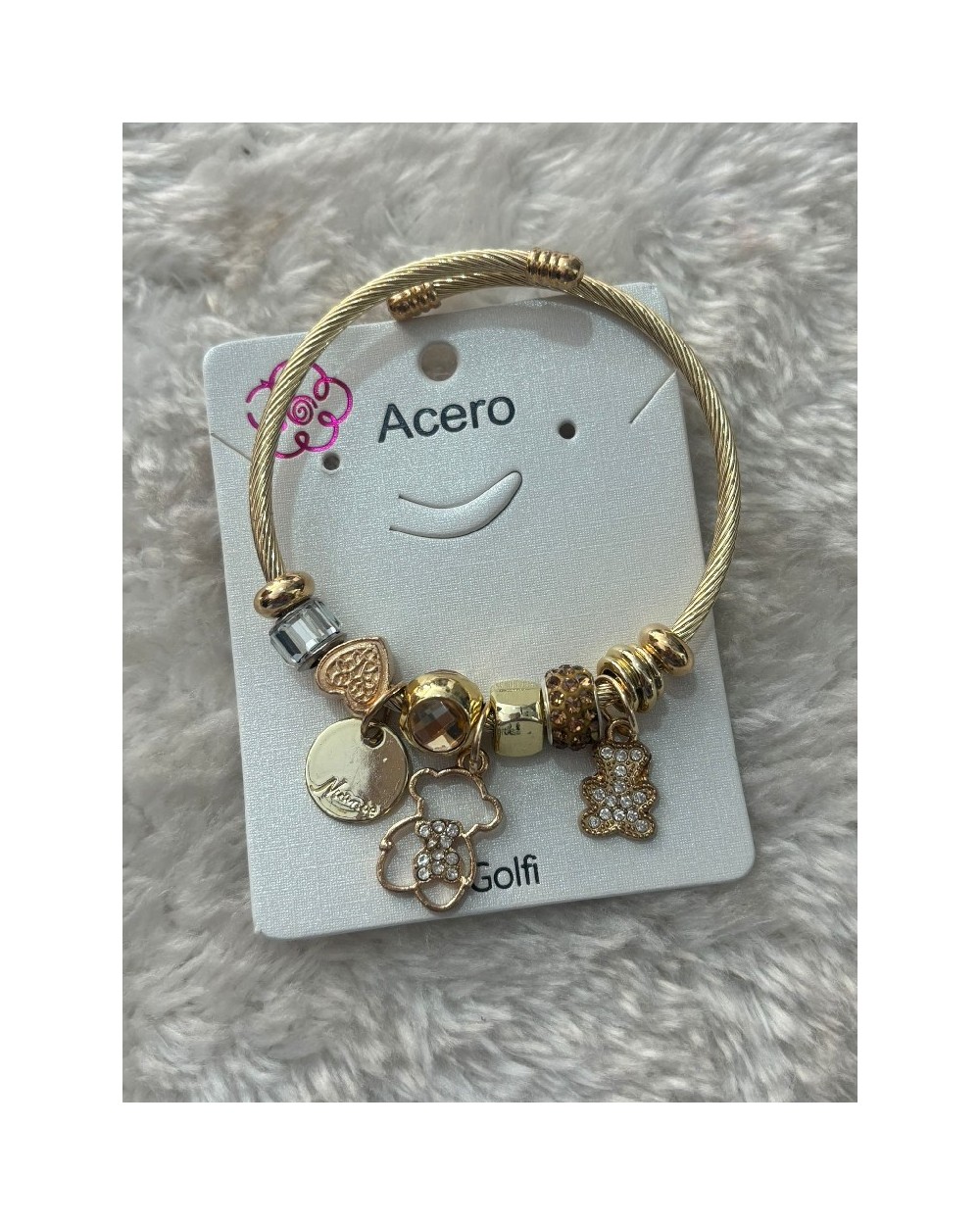 4425 Dorado Pulsera Ositos