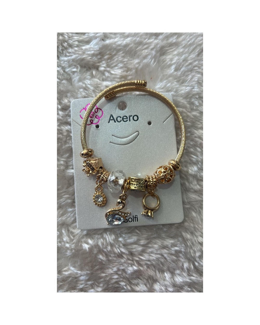 4426 Dorado Pulsera Cisne